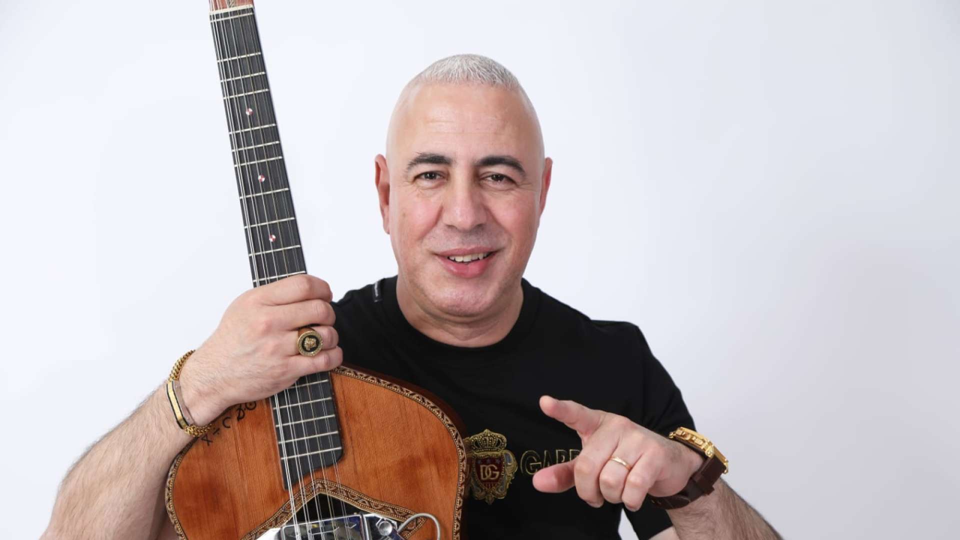 Visuel officiel du concert de Mourad Guerbas au Rocher de Palmer